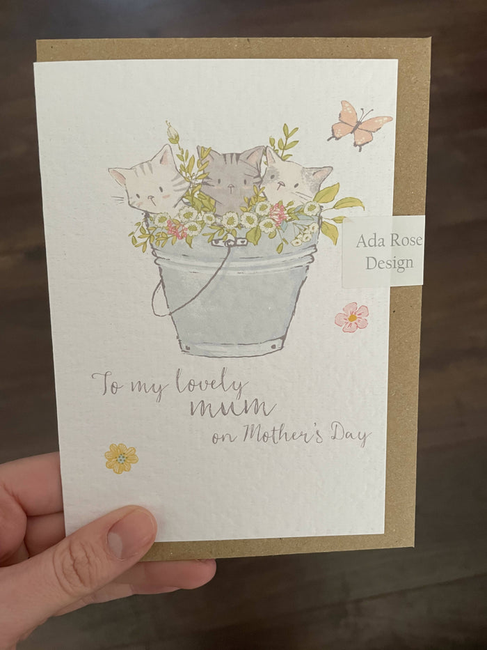 Mothers Day Kittens Card