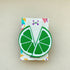 Lime Slice Earrings LRG