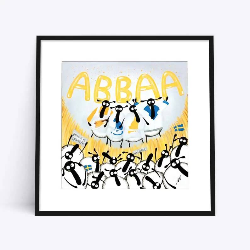 Abbaa | Humorous Sheep Art | Art & Soul