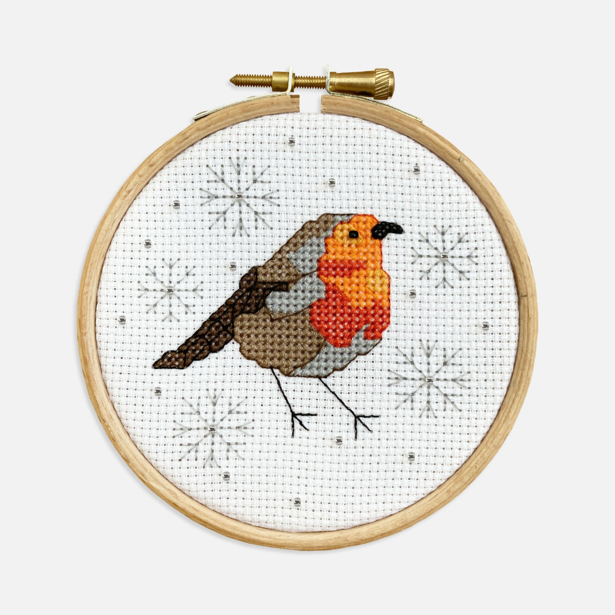 Robin Christmas Cross Stitch Kit