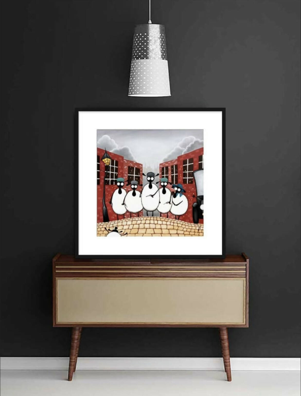 Bleaty Blinders - 20” Framed Limited Edition Print
