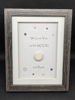 We love you to the moon - Small