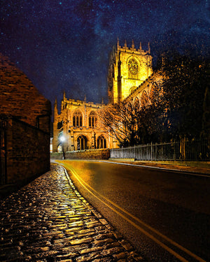 Starry night over St Marys , Beverley