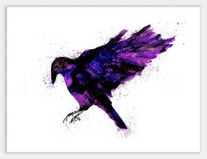 Raven (Obsidian) Print