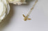 Yellow Gold Bee Necklace