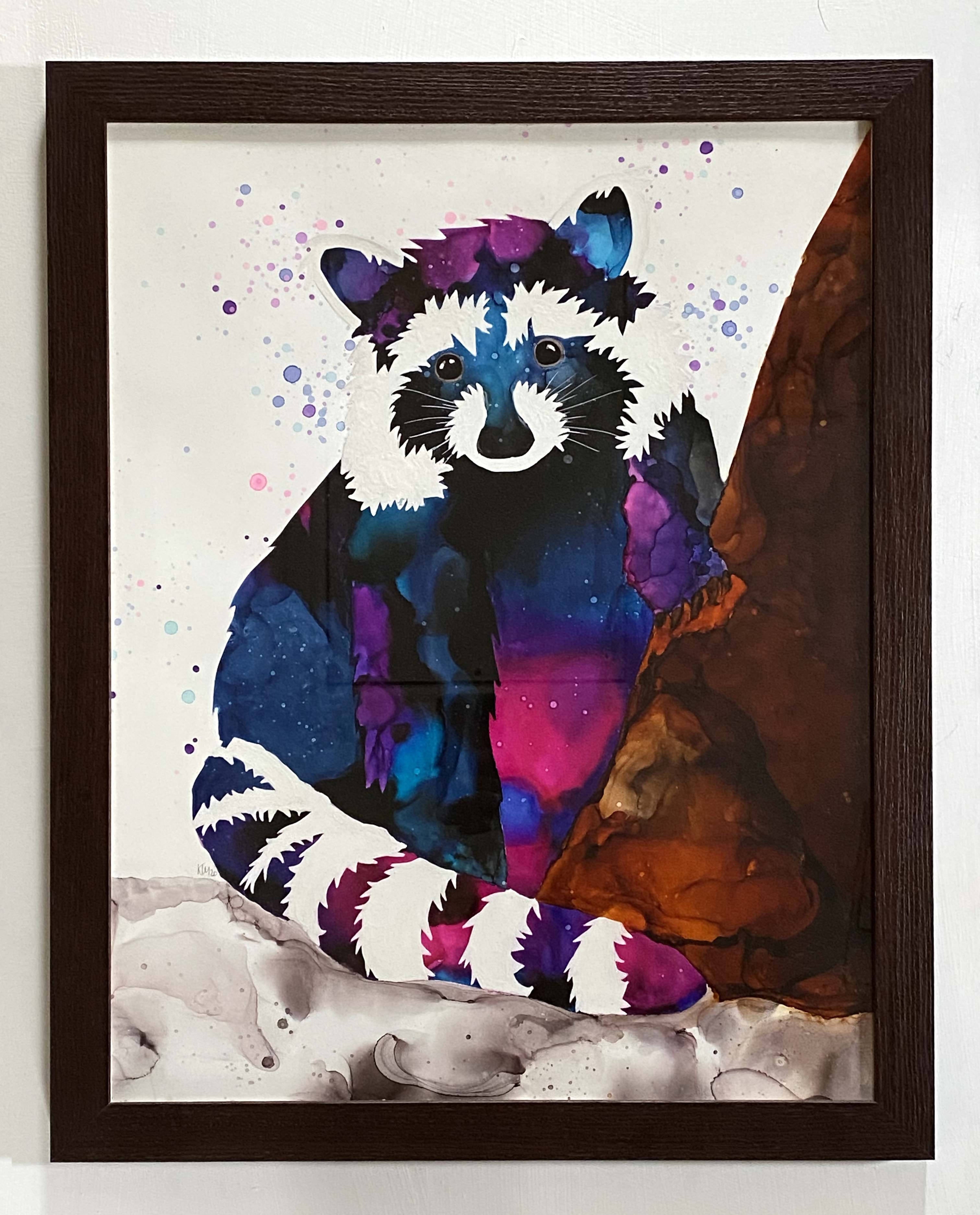 Original Artwork Titled Furo (Racoon)