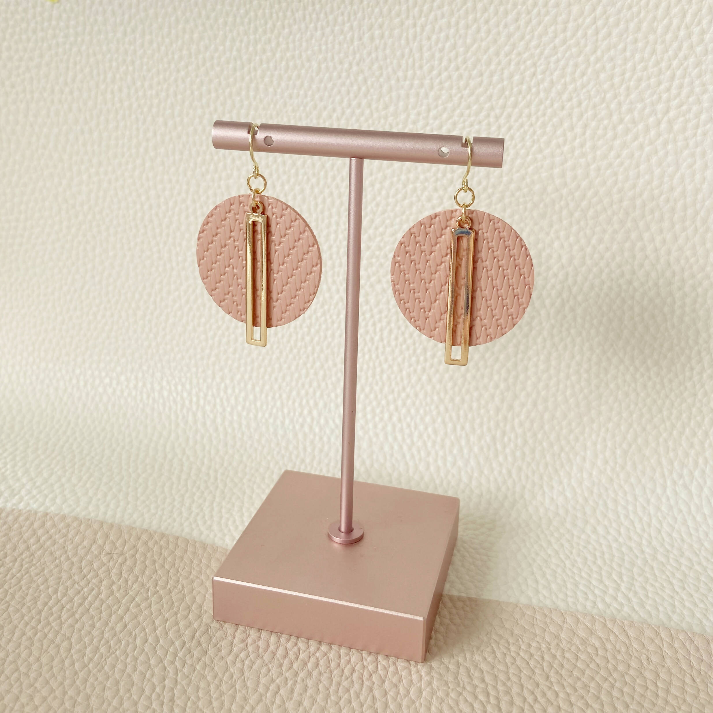 Pink Lantern Earrings