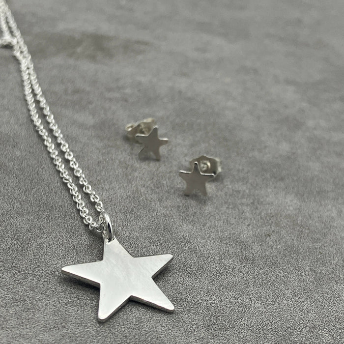 Star Gift Set - Pendant and Studs