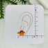 Stegosaurs Dinosaur Stud Earrings