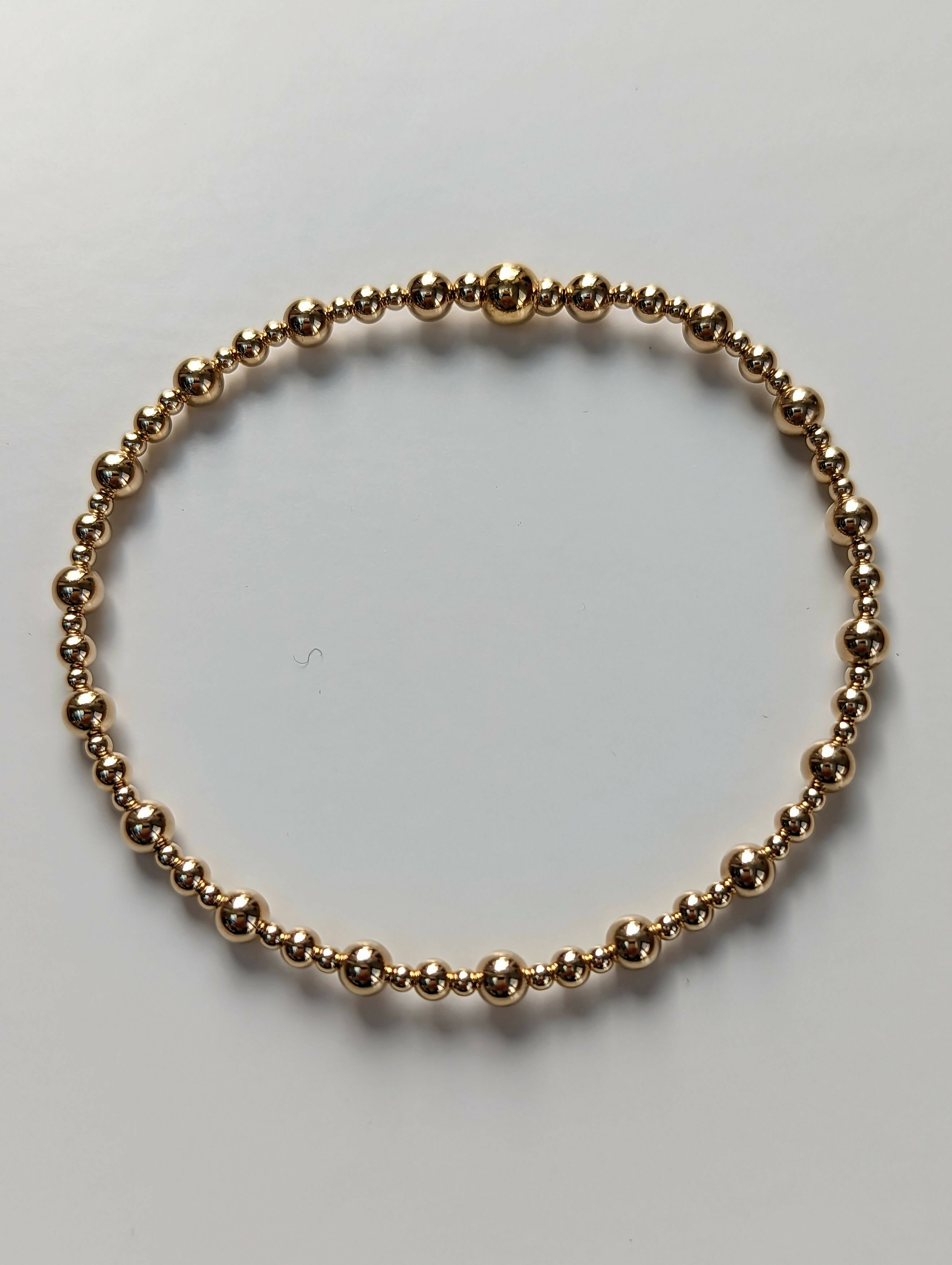 Skinny stacking bracelet - Handmade