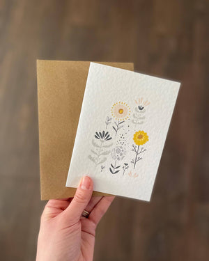 Pack of 5 Just a Note notecards.