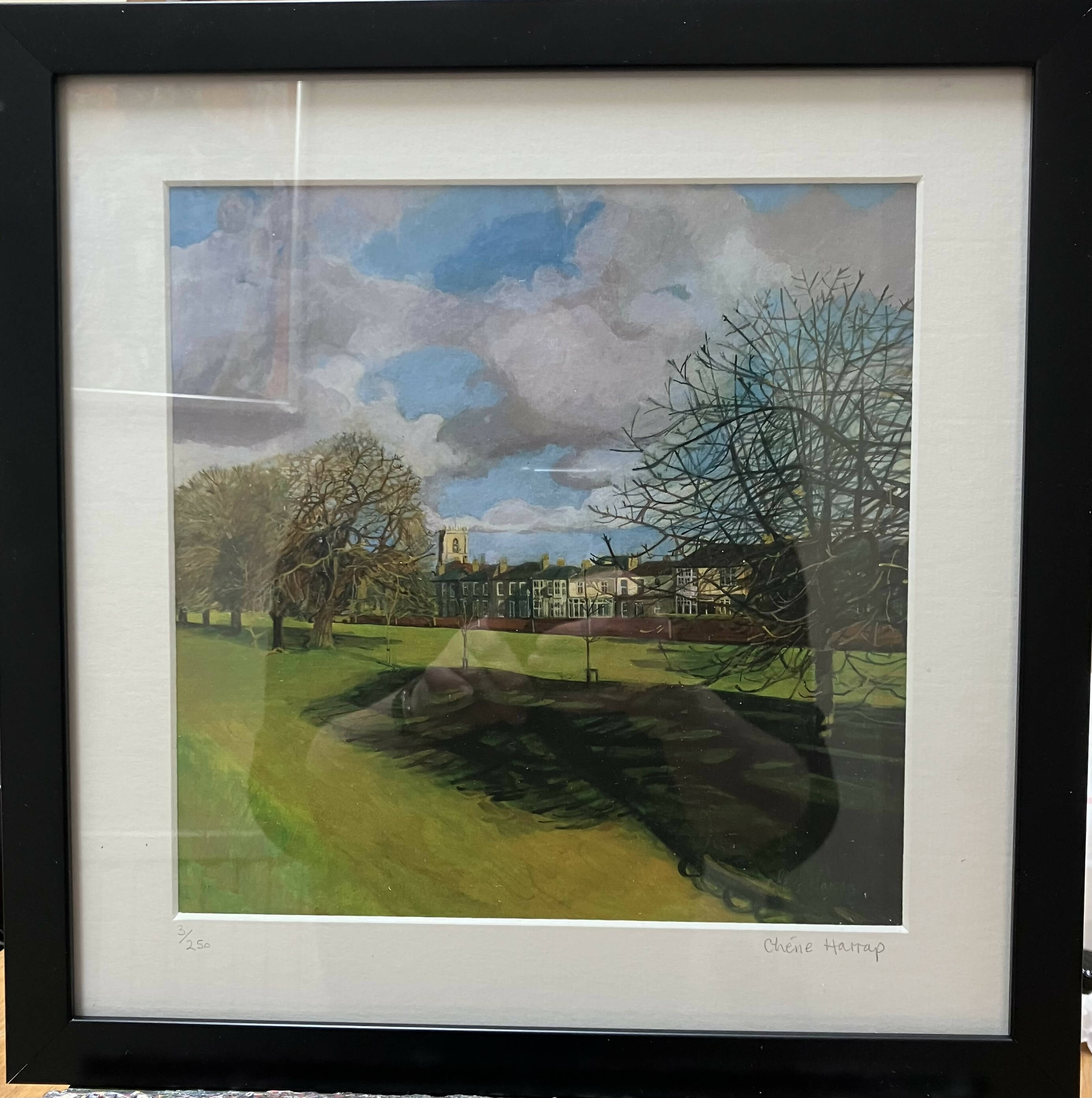 St Mary's from Beverley Westwood - Framed Giclée Print