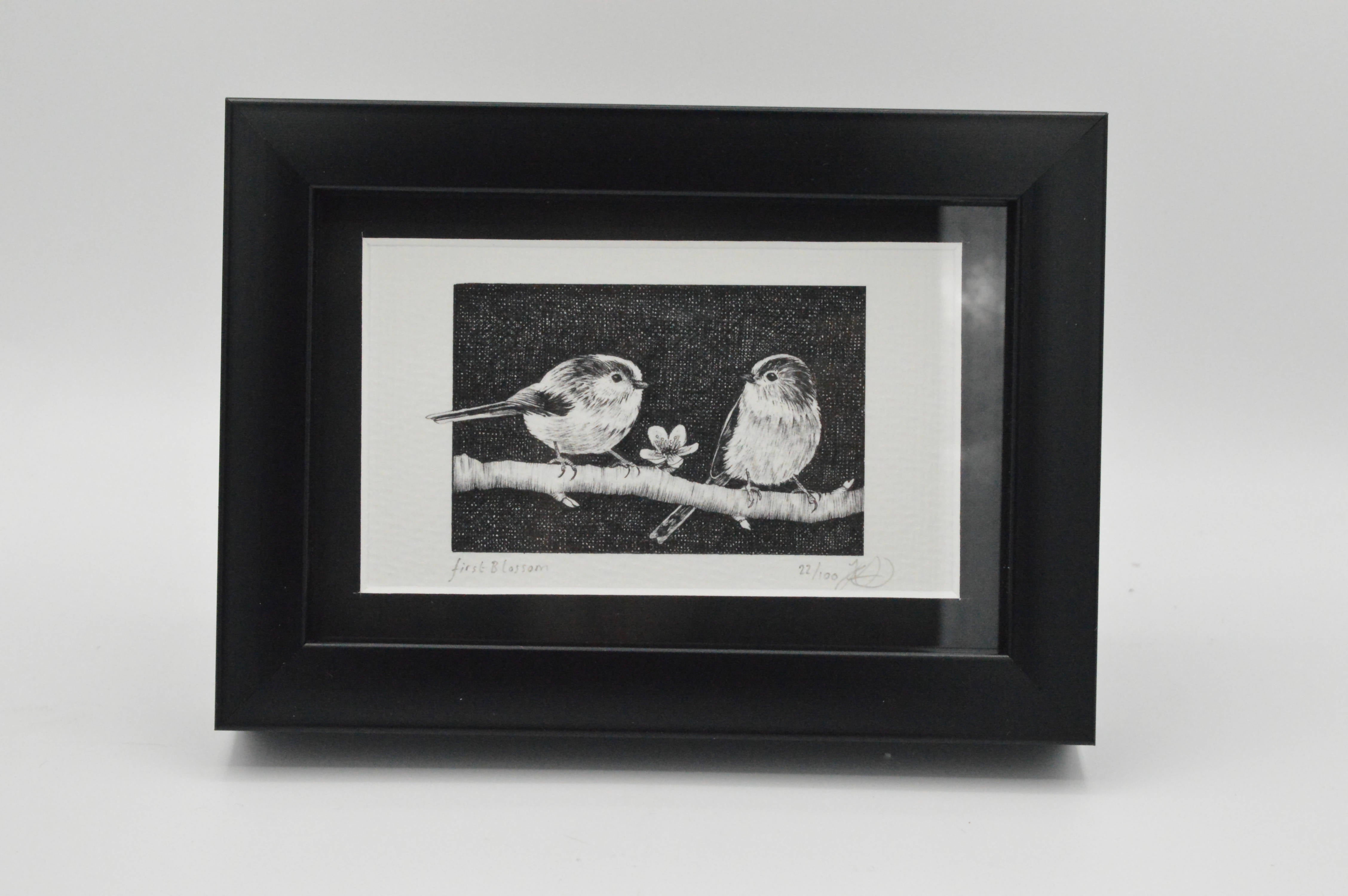 First Blossom - Framed Limited Edition Print by Jenny Davies