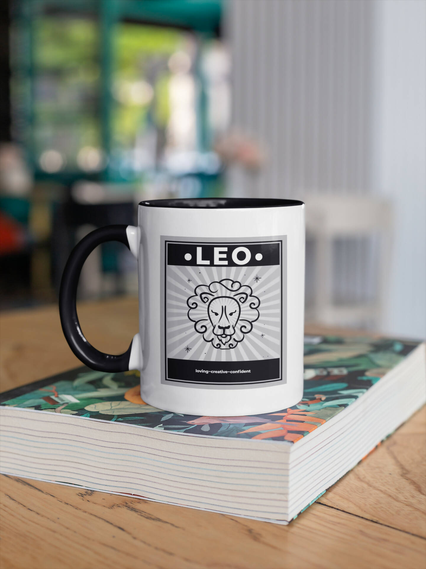 Leo 11oz Retro Style Mug