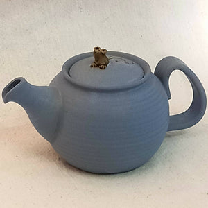 teapot in blue
