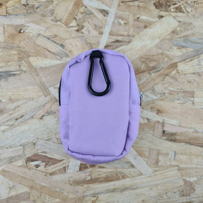 Purple Treat bag and poo bag holder