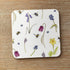 Spring Flower and Bee Melamine Coaster