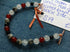 Rose Quartz, Onyx, Carnelian and Black Silkstone Bracelet