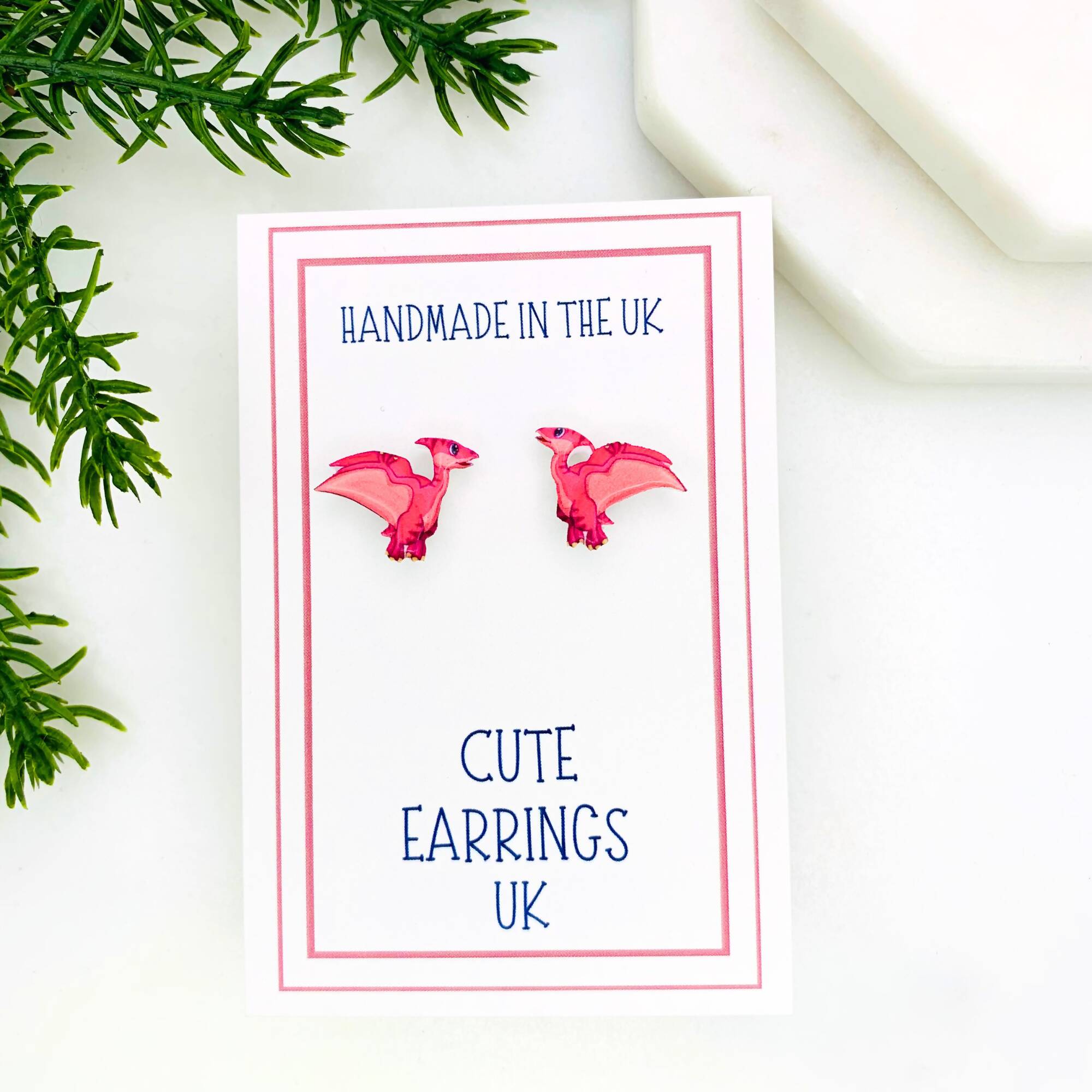 Pterosaurs Dinosaur Stud Earrings