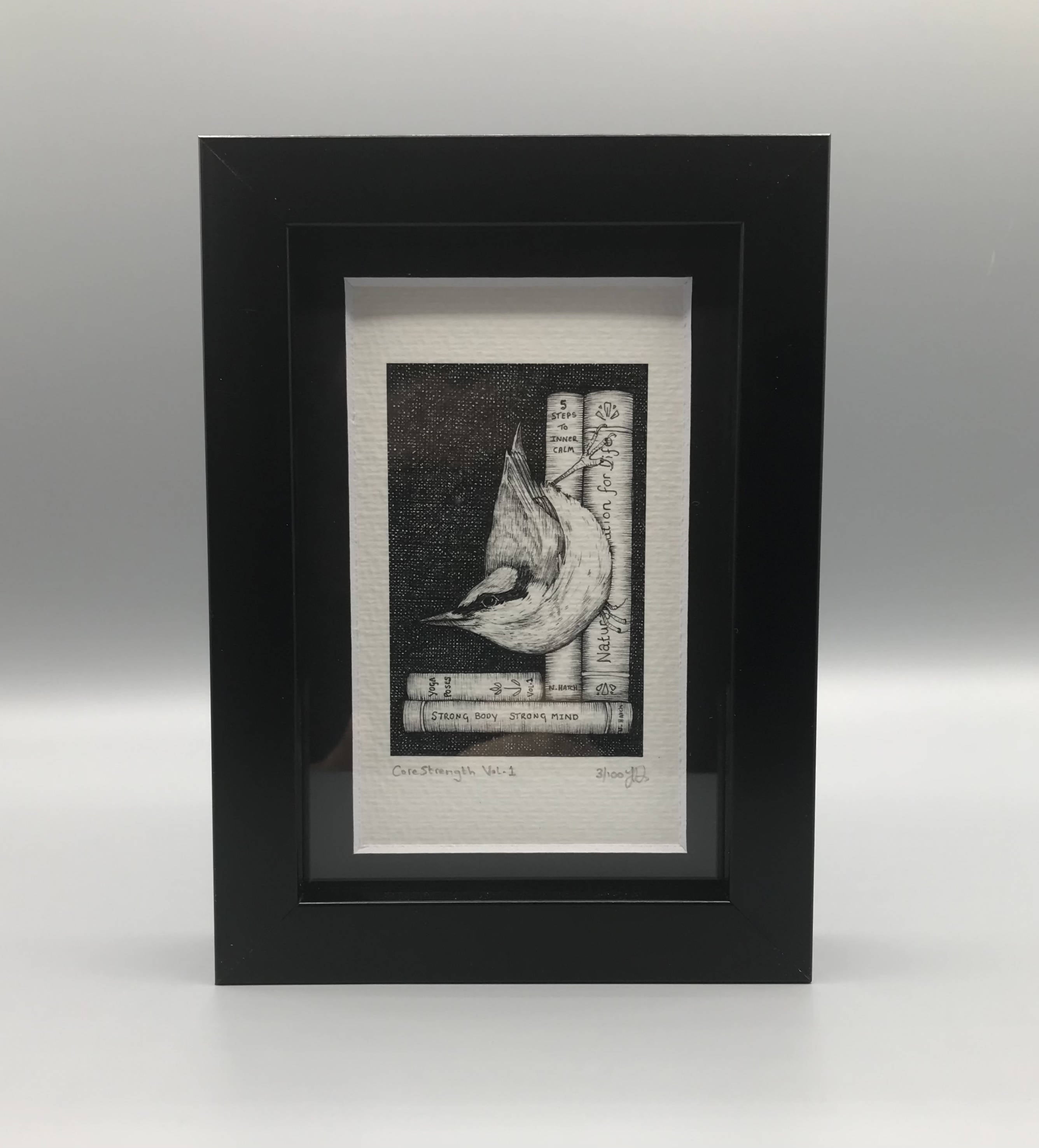 Core Strength - Vol. 1 - Limited Edition Framed Print by Jenny Davies