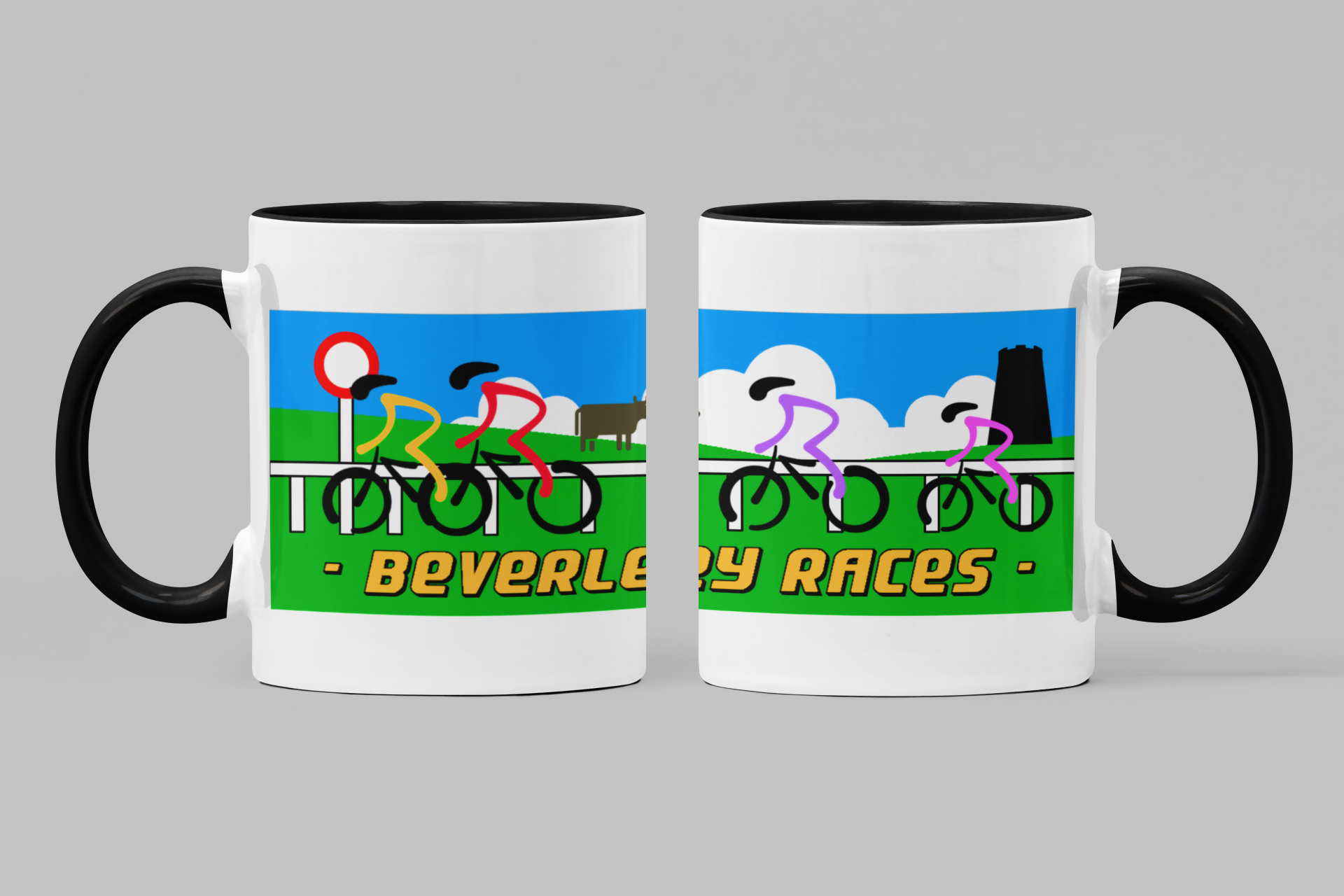 Beverley Races Cycling Mug - 11oz Mug