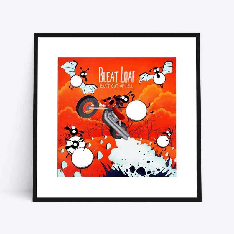 Bleat Loaf - 16” Limited Edition Print