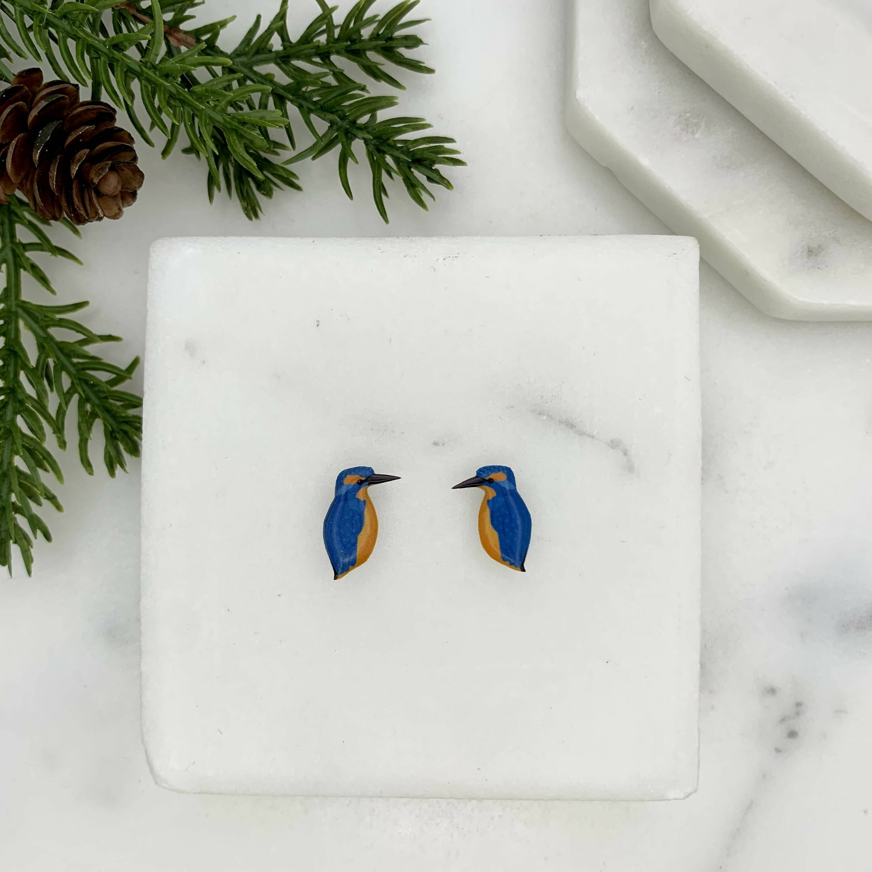 Kingfisher Stud Earrings