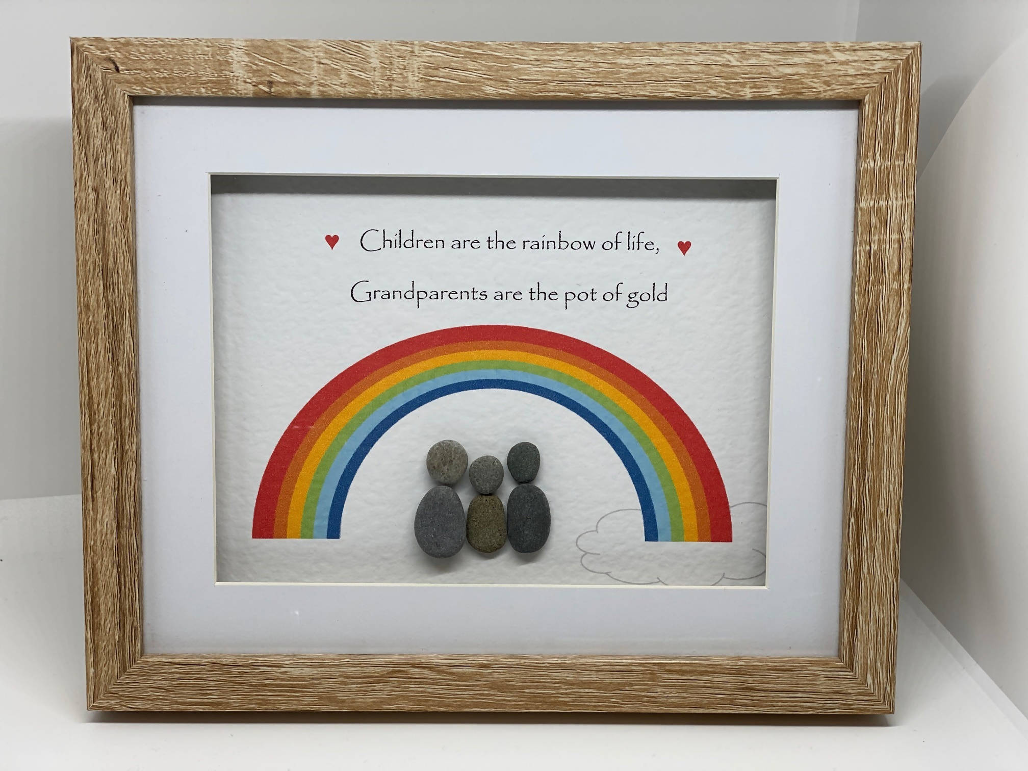 Rainbow of Life Grandparents - Medium