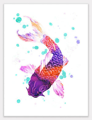 Fish (Koi) Print