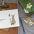 Hare and Bell Heather Card