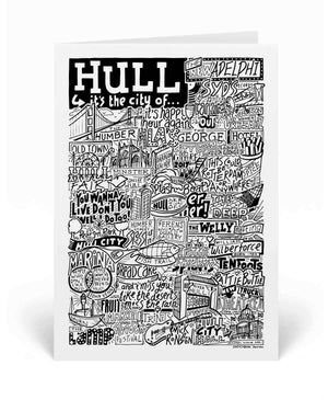 Hull Landmarks Greeting Card