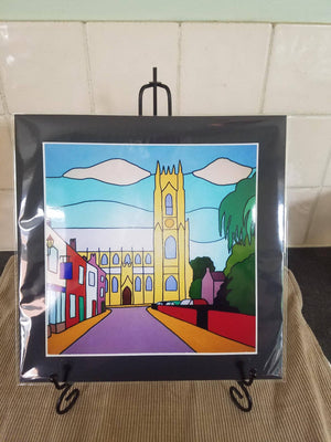 Mounted Print - The Minster from Highgate, Beverley
