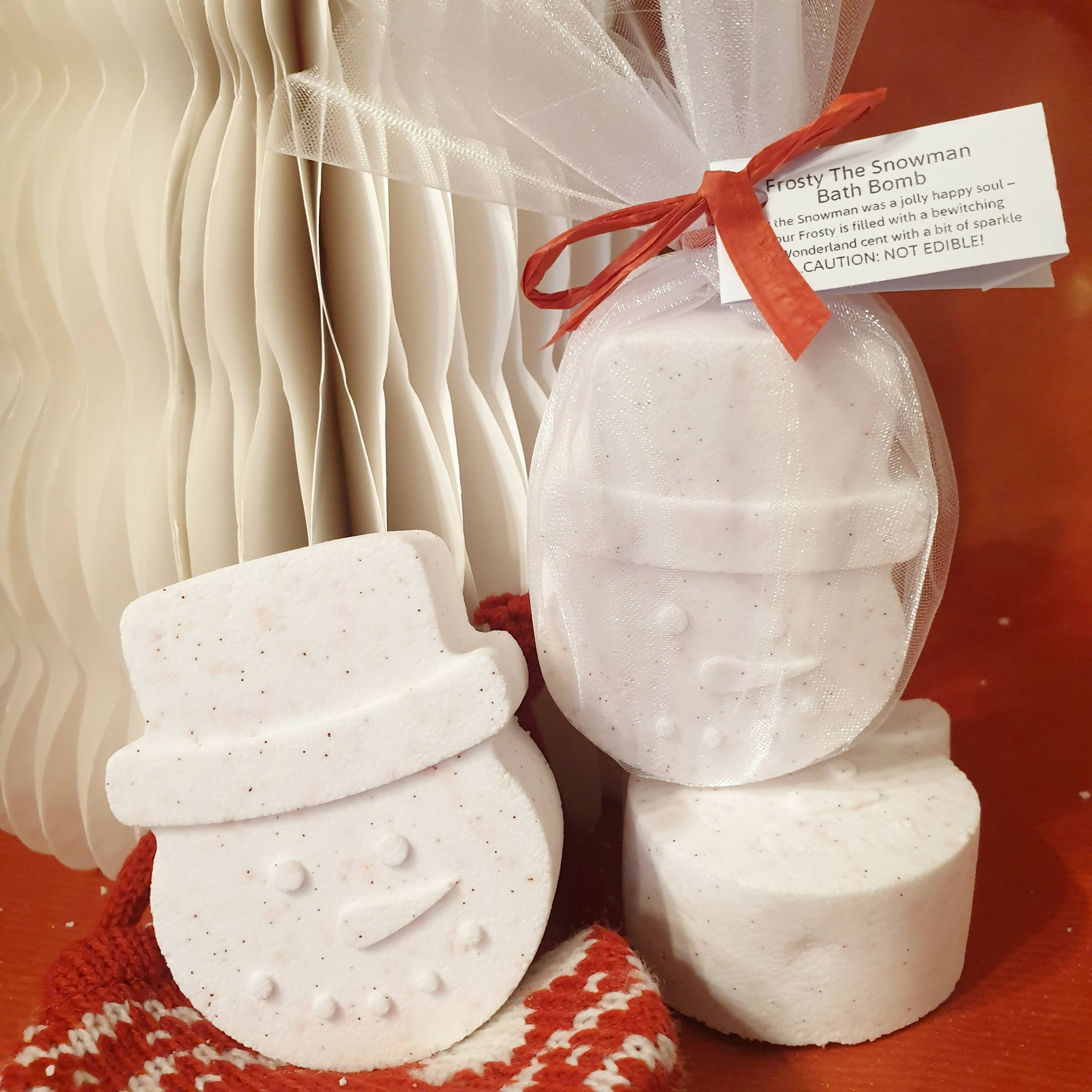 Frosty the Snowman Bath Bomb