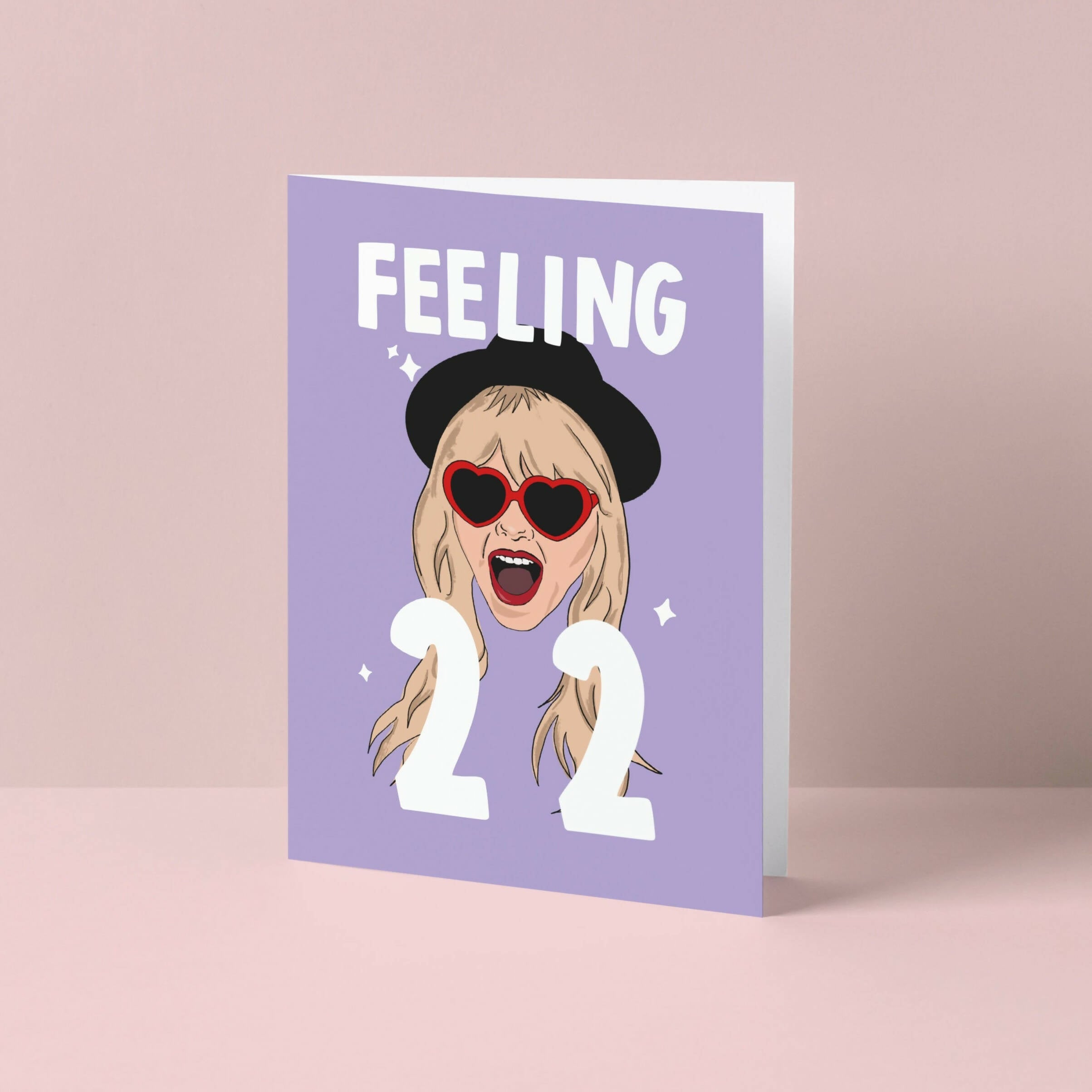 Feeling 22 Birthday Card