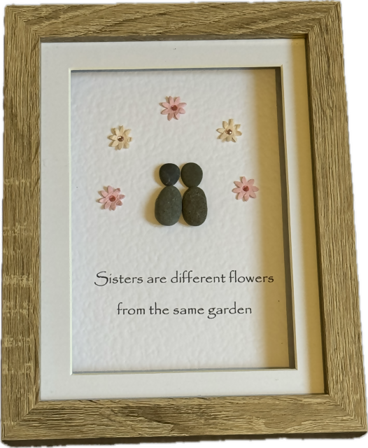 Sisters are different flowers- Medium