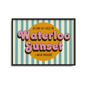 Waterloo Sunset Print