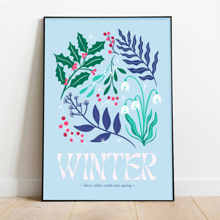Winter Art Print