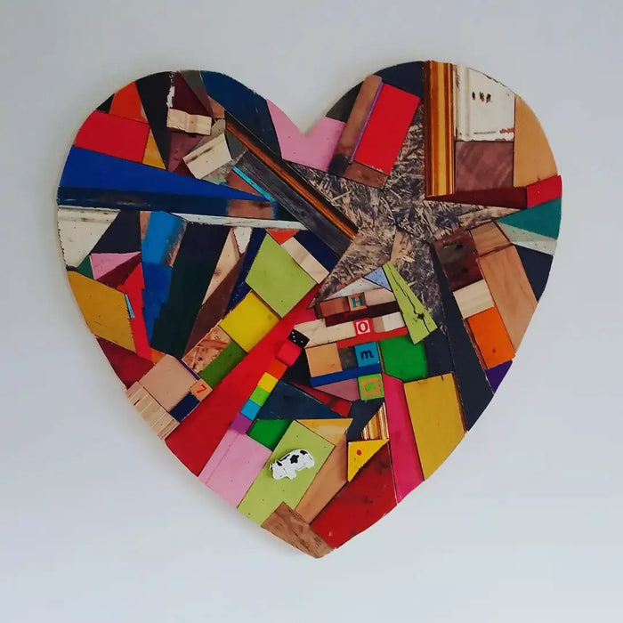 Giant Mosaic Heart