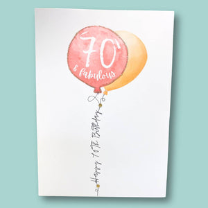 Milestone Happy Birthday card