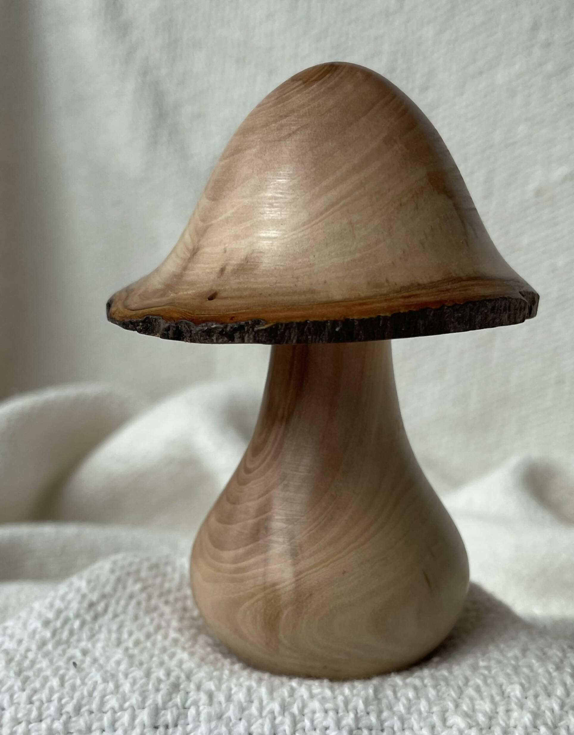 Hand Turned Wooden Mushrooms