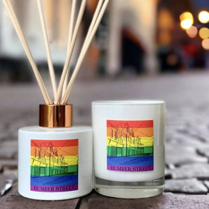 HUMBER STREET PRIDE Plum & Rhubarb Limited Edition Scented Candle 160g