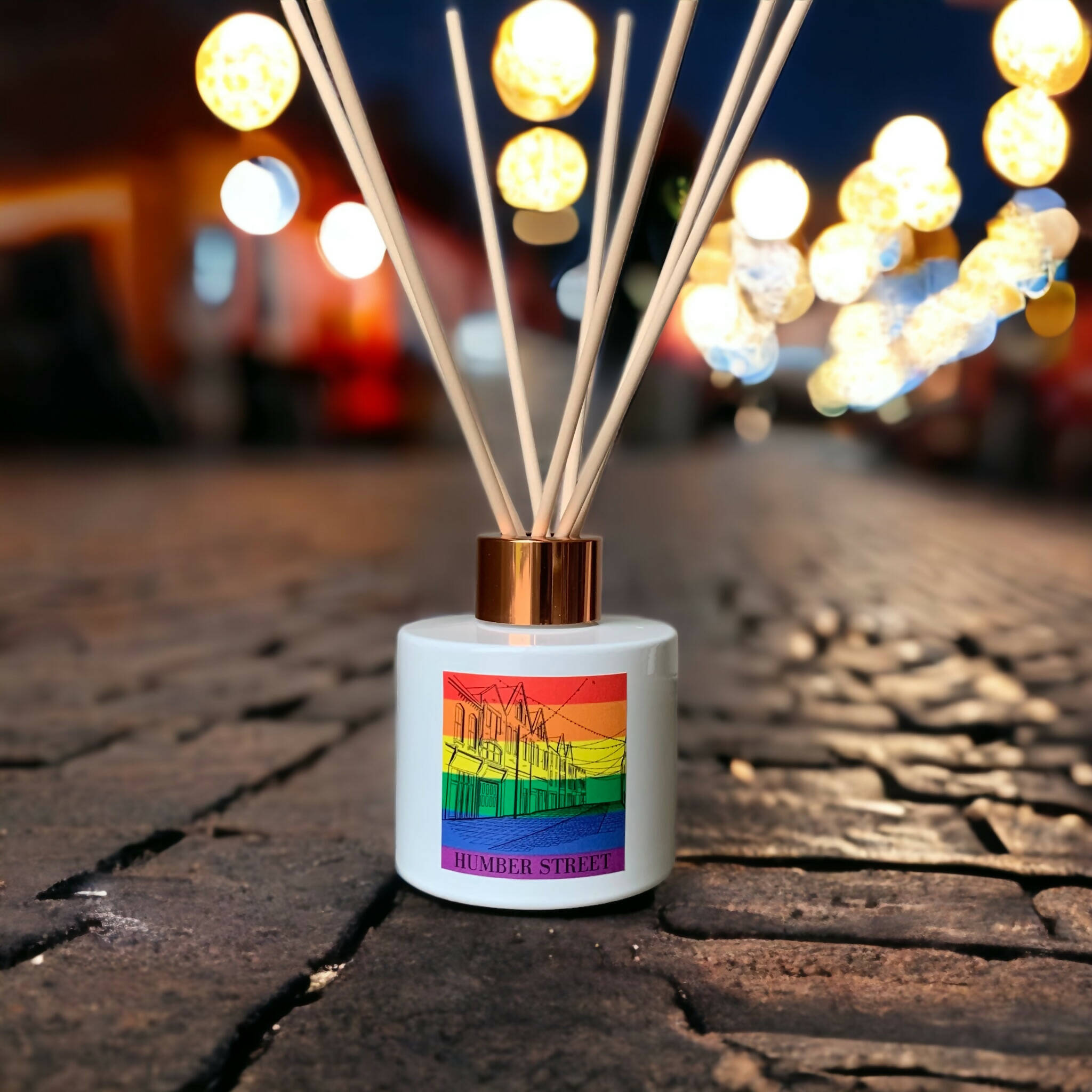 Humber Street Pride - Plum and Rhubarb Limited Edition Reed Diffuser - 100ml
