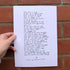 They told us love should be a rollercoaster Poem Print