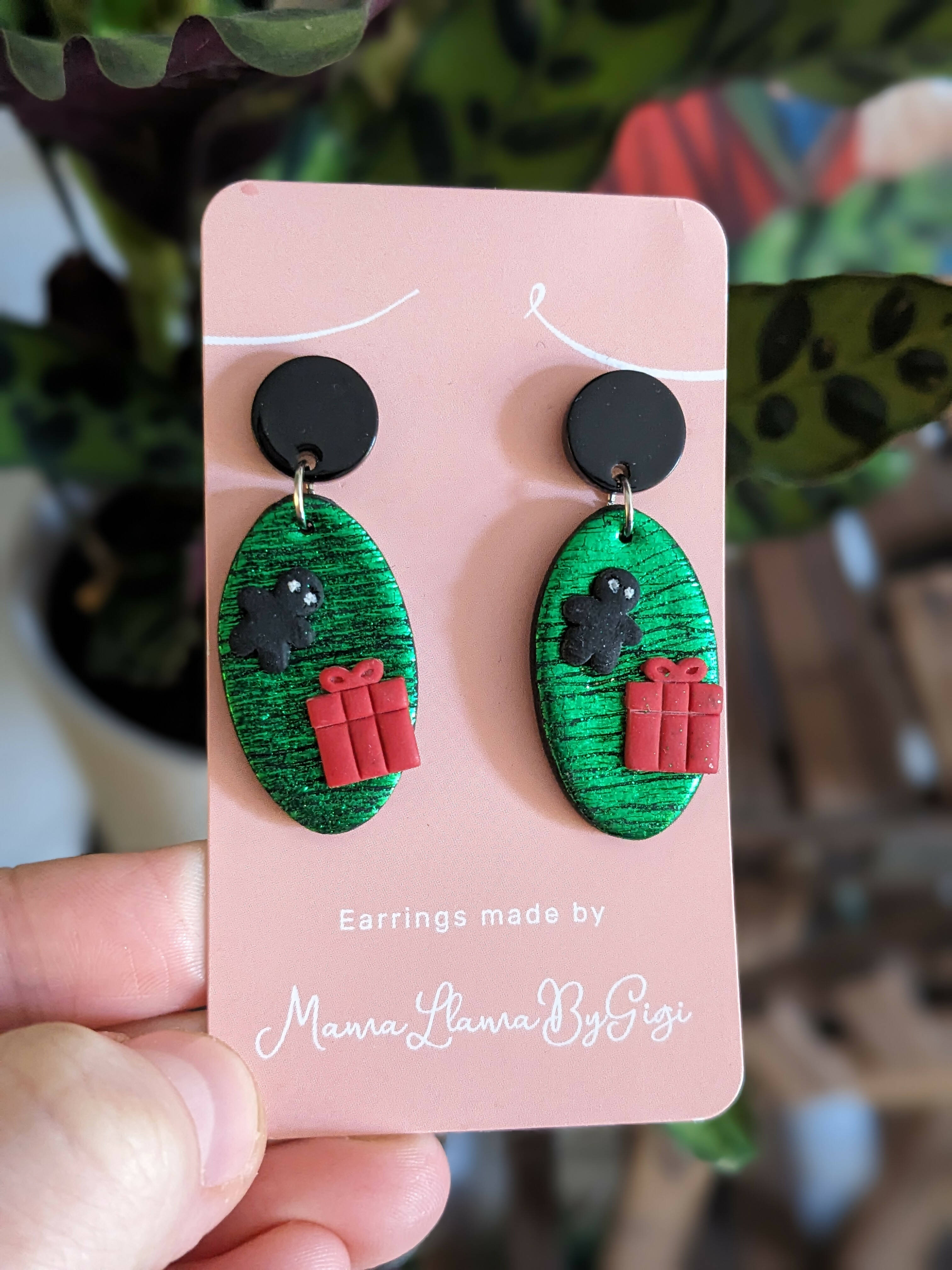 Kevin - Christmas Earrings