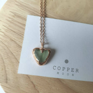 Seaglass Heart Necklace