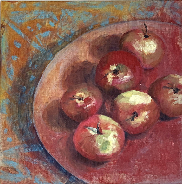 Rosy Apples - card