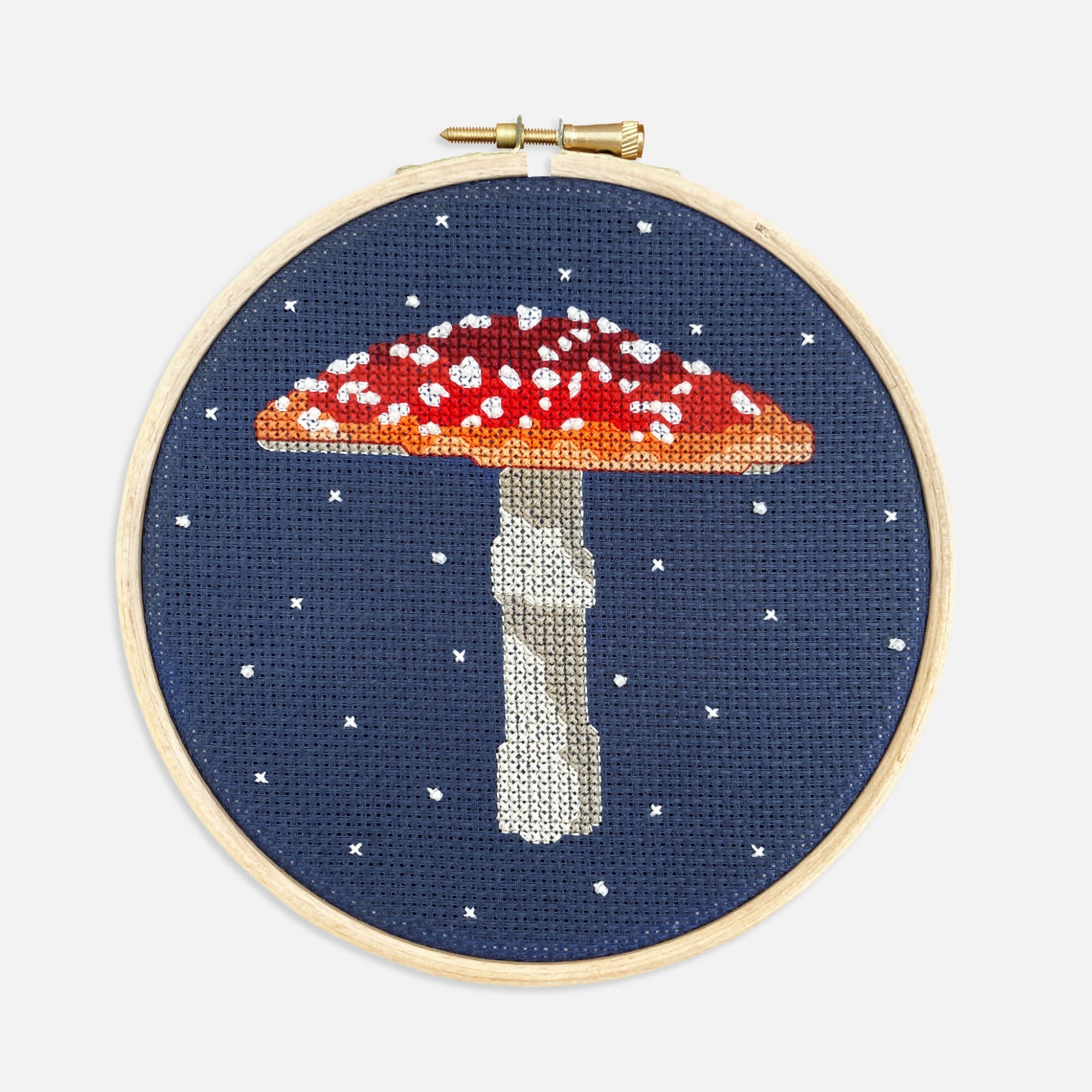 Toadstool Cross Stitch Kit
