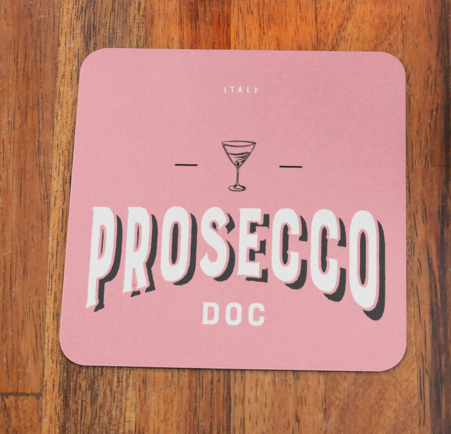 Prosecco Drinks Coaster