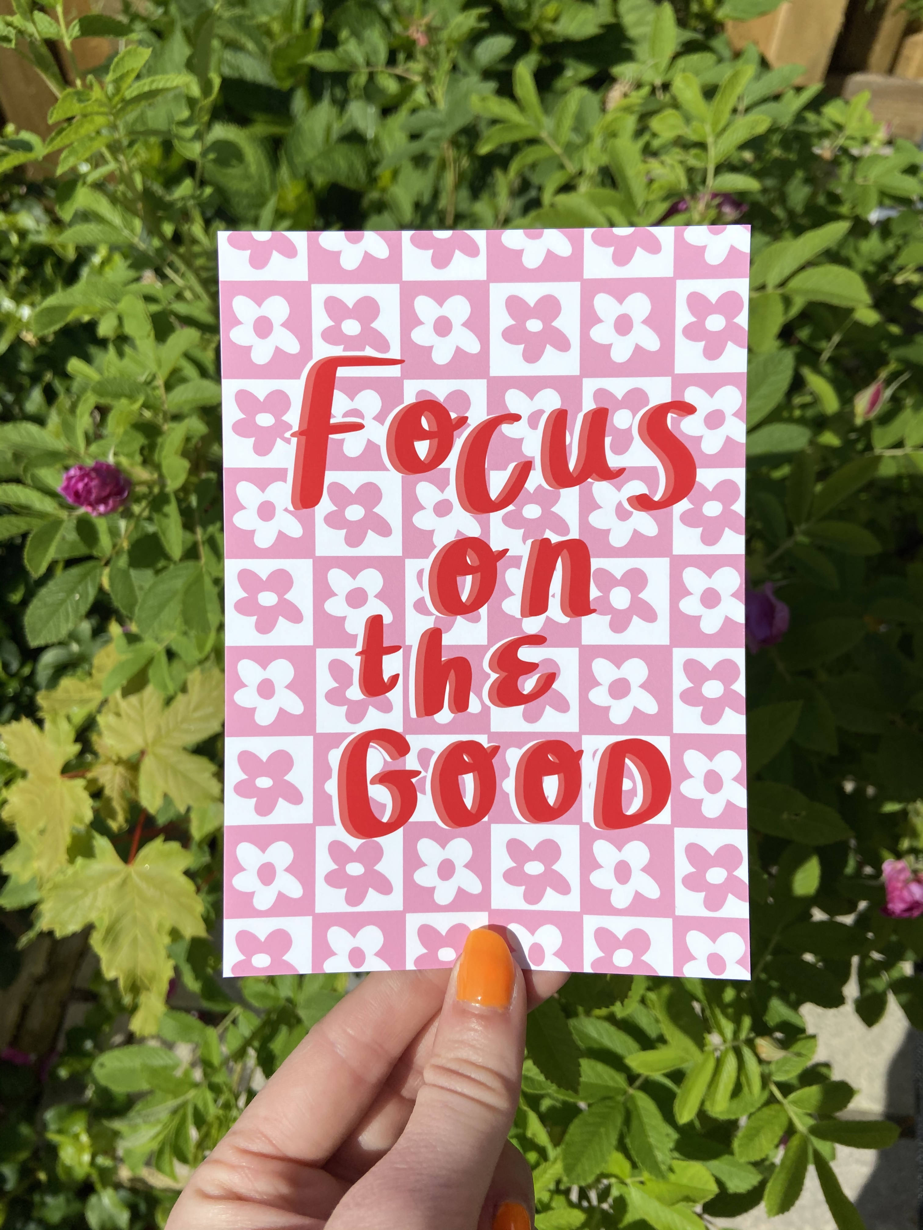 Focus On The Good Print