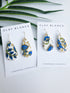 Paisley Teardrop Dangles | Vibrant Porcelain Earrings | Art & Soul